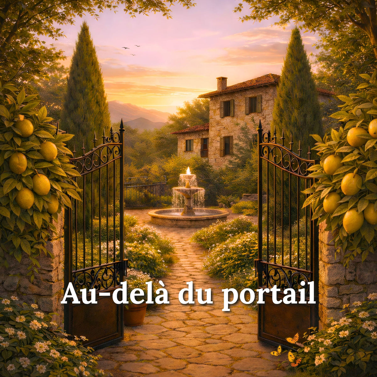 Au-delà du portail, bougie et fondants parfumés Les Fondeurs d'Histoires