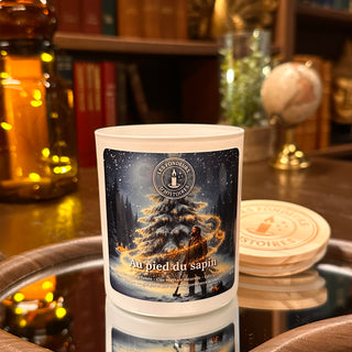 Bougie parfumée Au pied du sapin