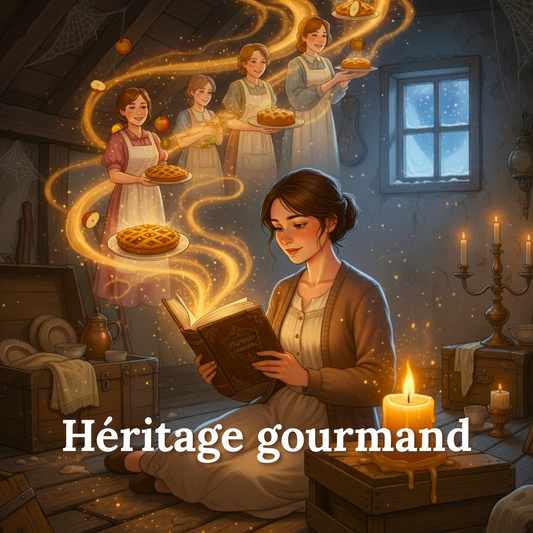 Héritage gourmand, bougie et fondants parfumés Les Fondeurs d'Histoires