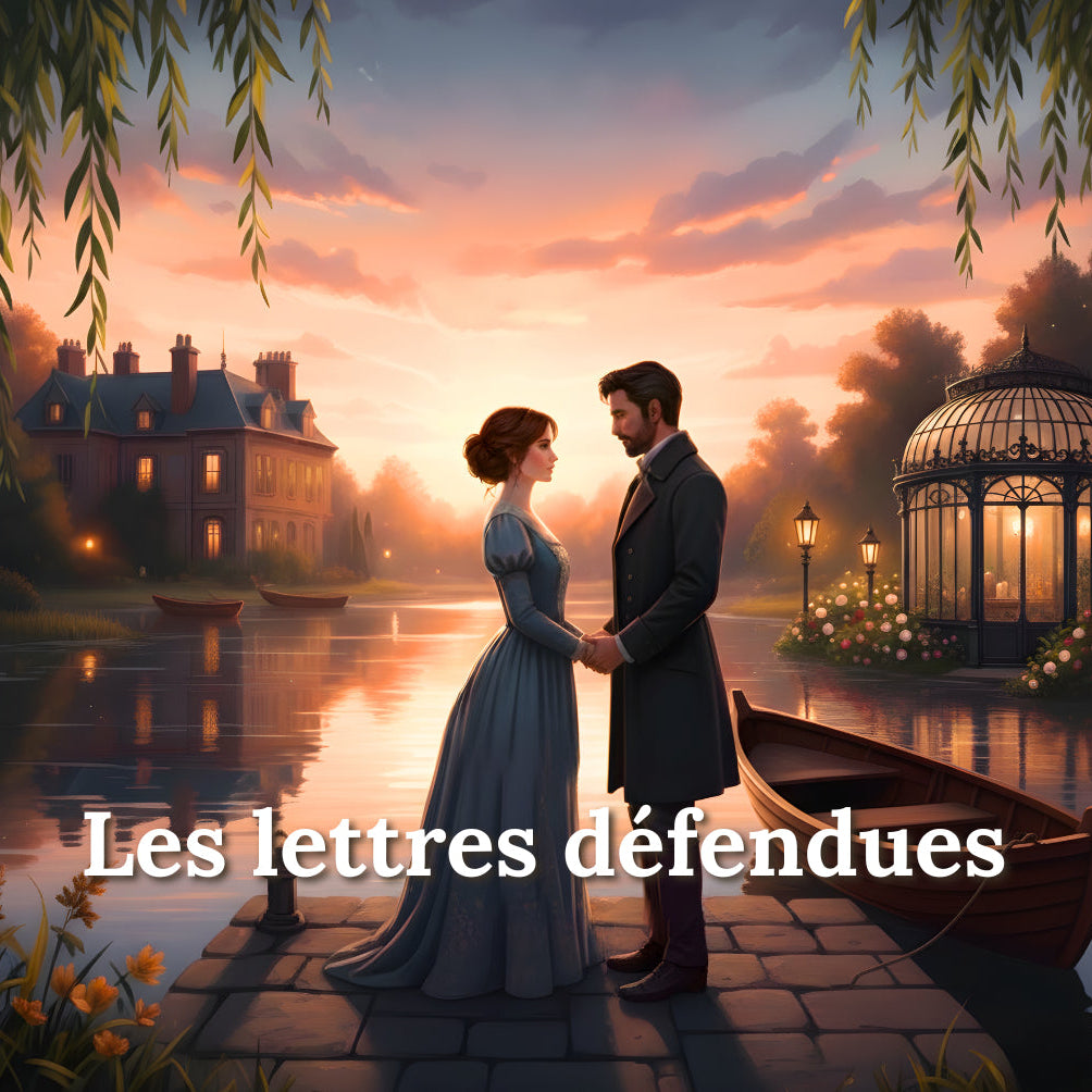 Les lettres défendues, bougie et fondants parfumés Les Fondeurs d'Histoires