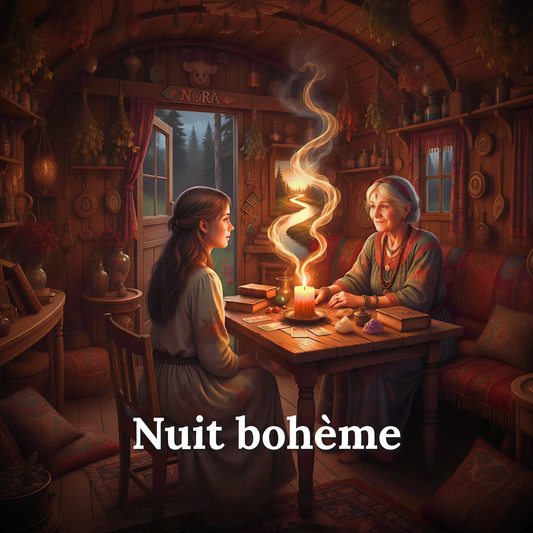 Nuit bohème, bougie et fondants parfumés Les Fondeurs d'Histoires