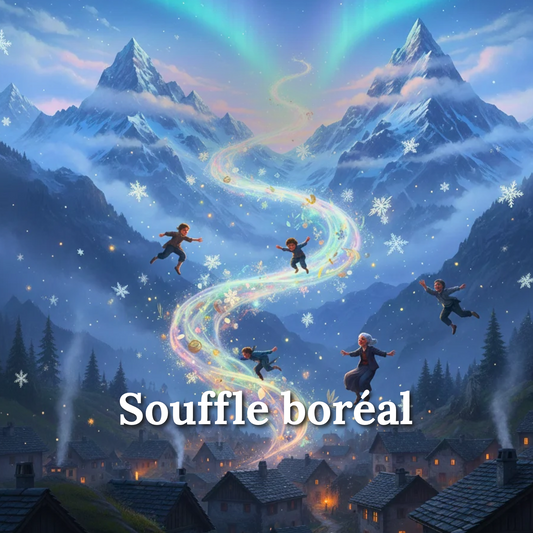 Souffle boréal, bougie et fondants parfumés Les Fondeurs d'Histoires