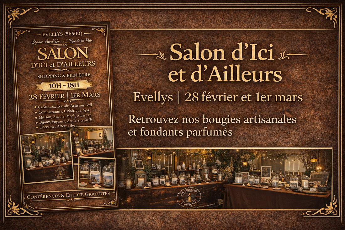 Salon d’Ici et d’Ailleurs à Evellys (56) - Les Fondeurs d'Histoires