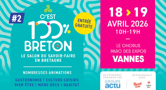 🕯️ Retrouvez Les Fondeurs d’Histoires au salon 100 % Breton à Vannes