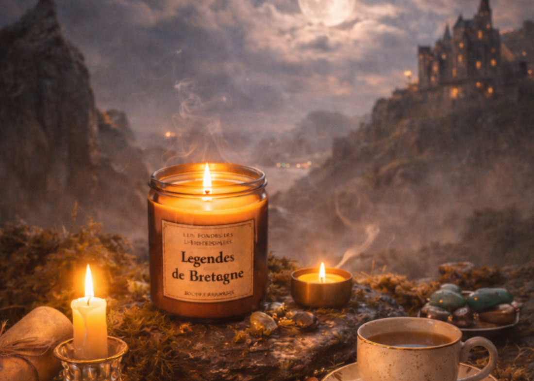 Pourquoi chaque bougie commence par une légende 📜✨ - Les Fondeurs d'Histoires