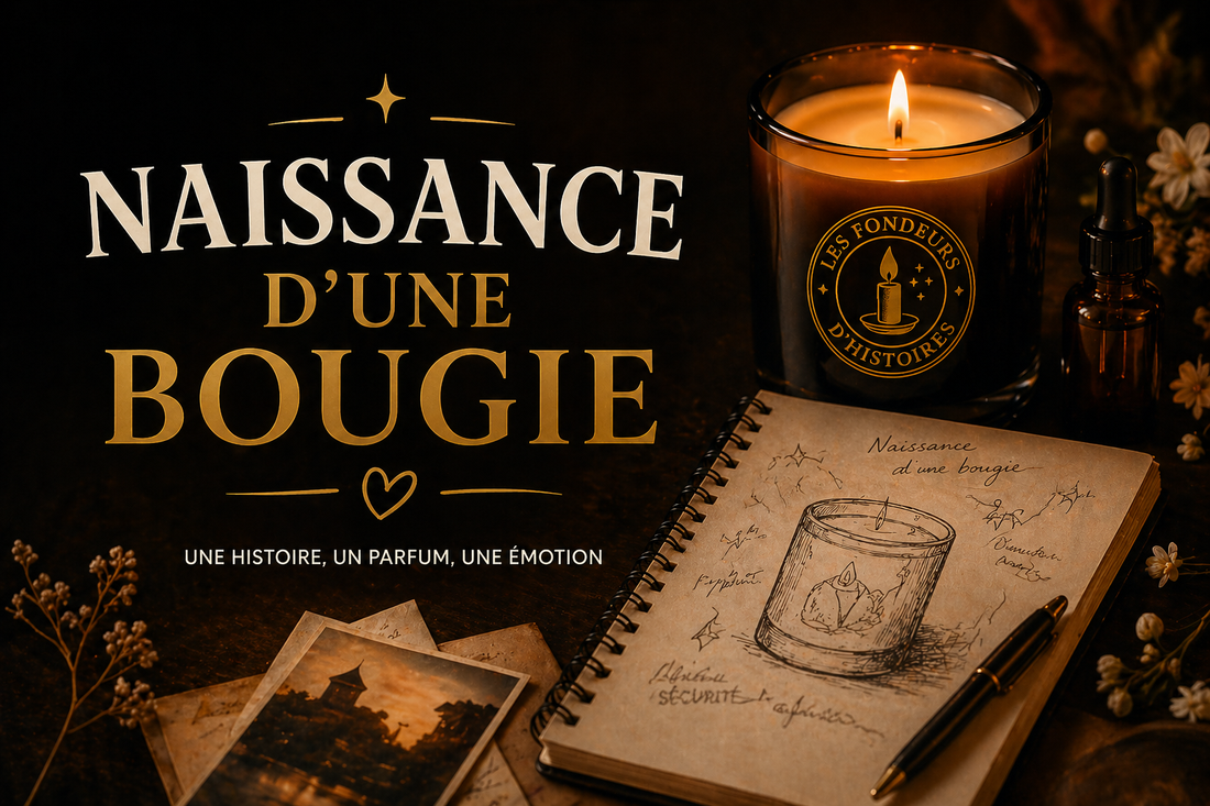 Naissance d’une bougie artisanale Les Fondeurs d’Histoires