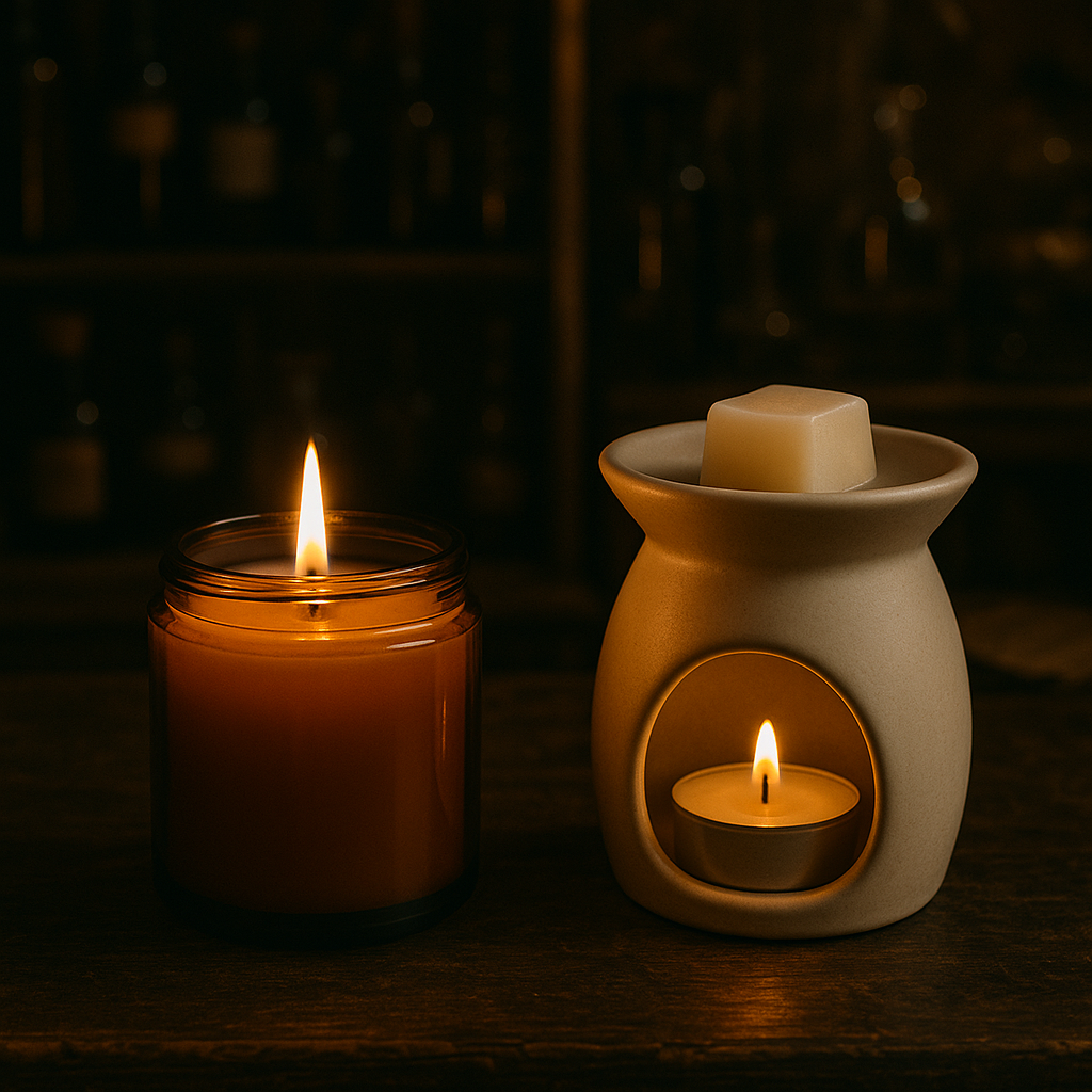 quelle est la différence entre une bougie parfumée et un fondant