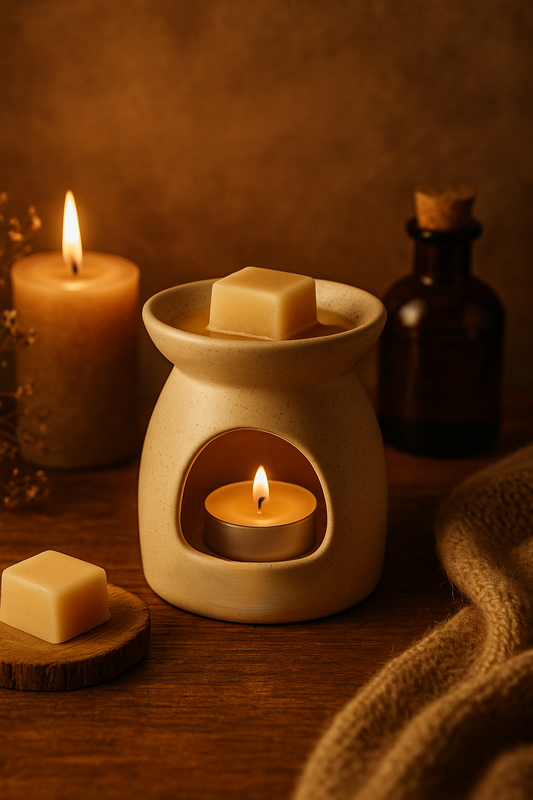 🕯️ Comment bien utiliser un brûleur à fondants parfumés