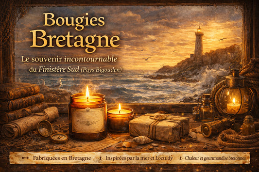 Bougies Bretagne : le cadeau artisanal parfait à rapporter du Finistère - Les Fondeurs d'Histoires