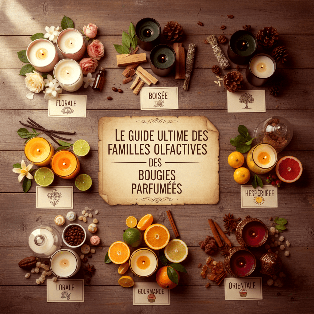 Le guide ultime des familles olfactives des bougies parfumées - Les Fondeurs d'Histoires