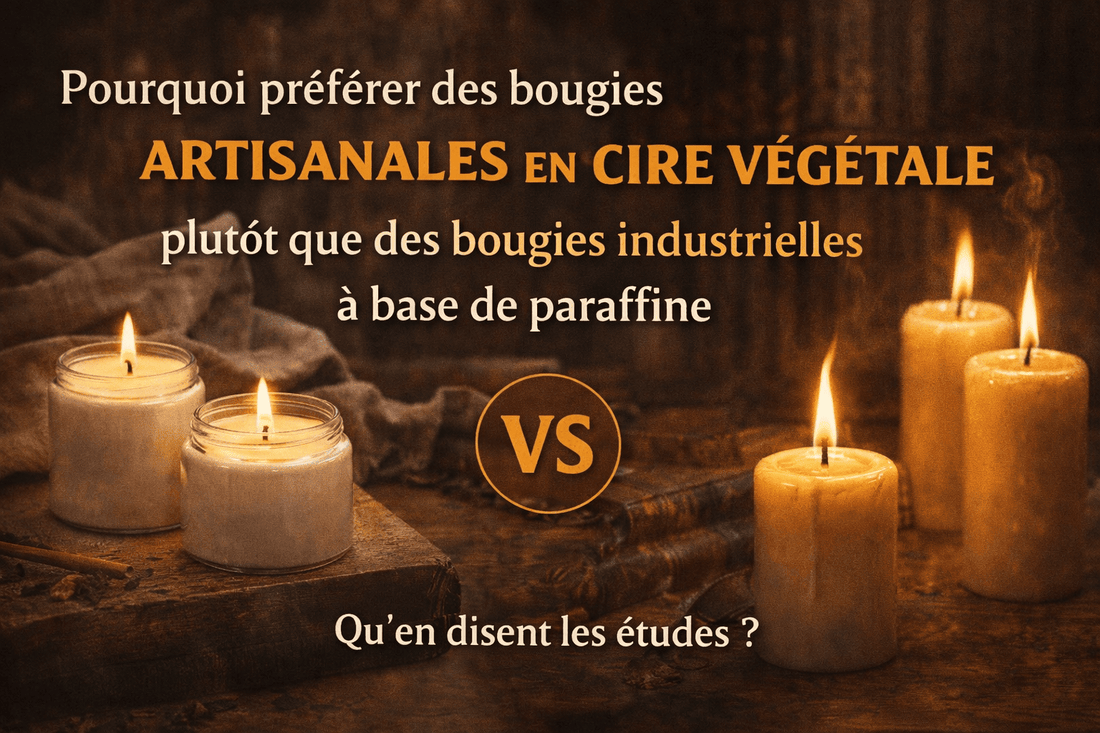 Pourquoi préférer des bougies artisanales en cire végétale - Les Fondeurs d'Histoires
