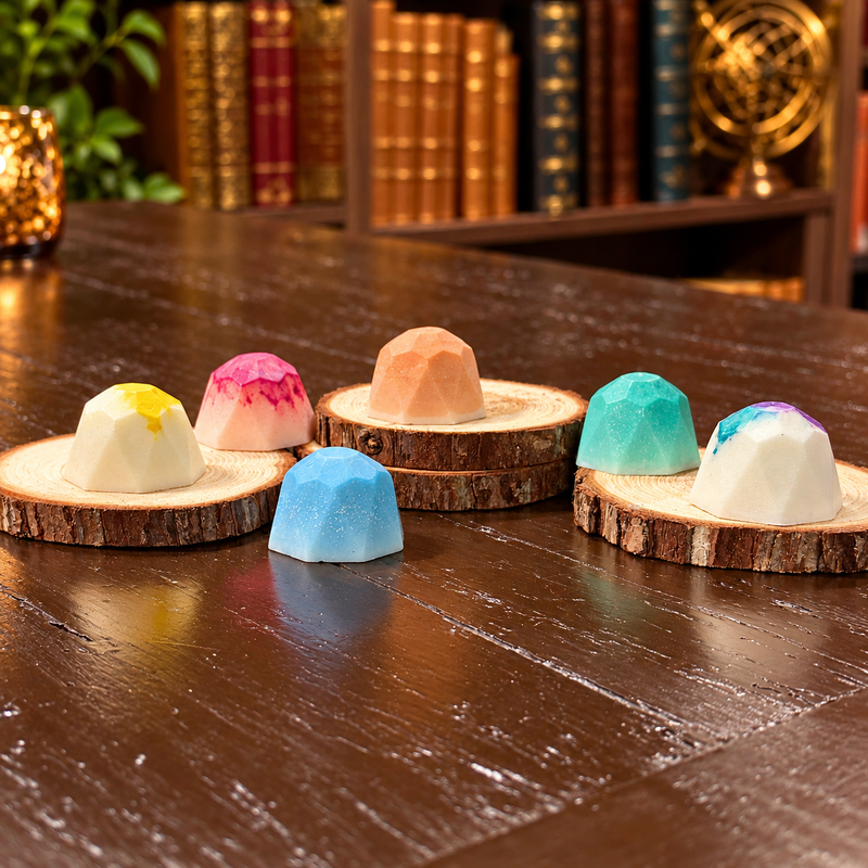 Collection de fondants parfumés artisanaux Les Fondeurs d'Histoires