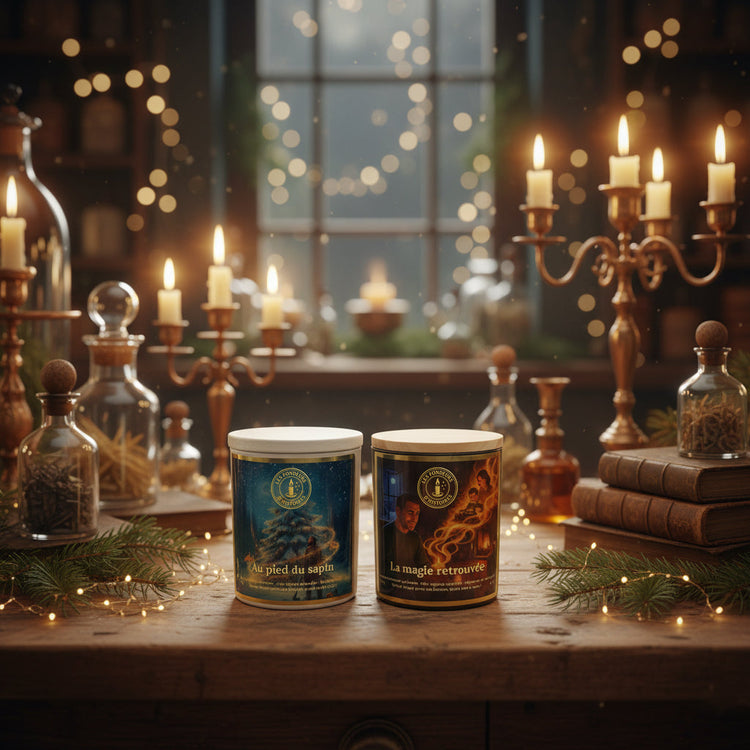 Bougie artisanale parfumée coulée à la main en Bretagne – Les Fondeurs d’Histoires