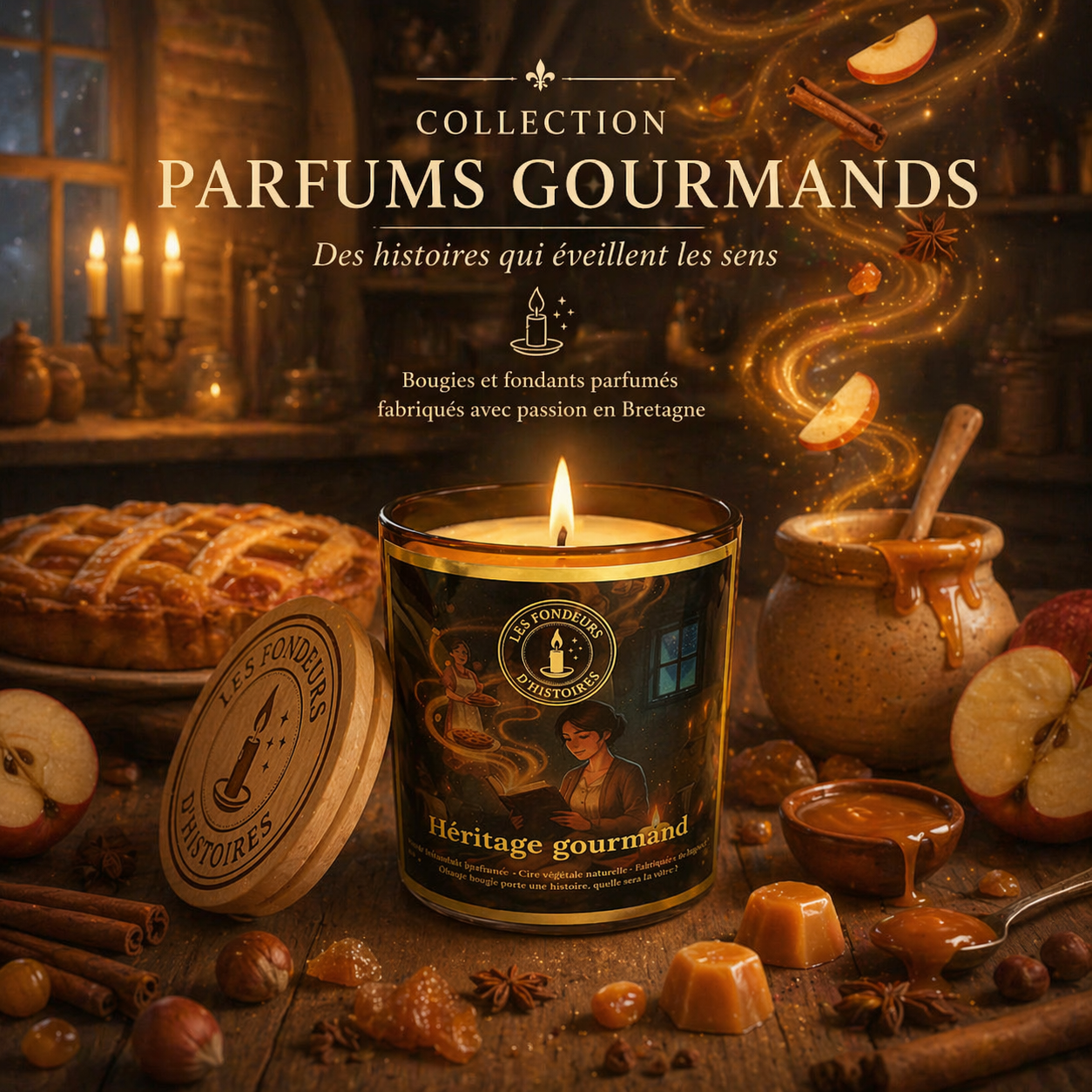 🍯 Parfums gourmands - Les Fondeurs d'Histoires