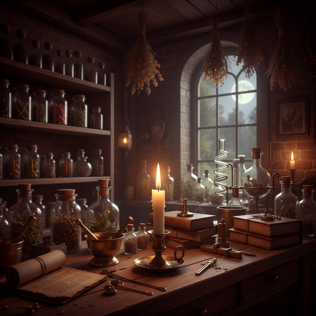 Bougie parfumée Les Fondeurs d’Histoires avec cire naturelle et mèche en coton.