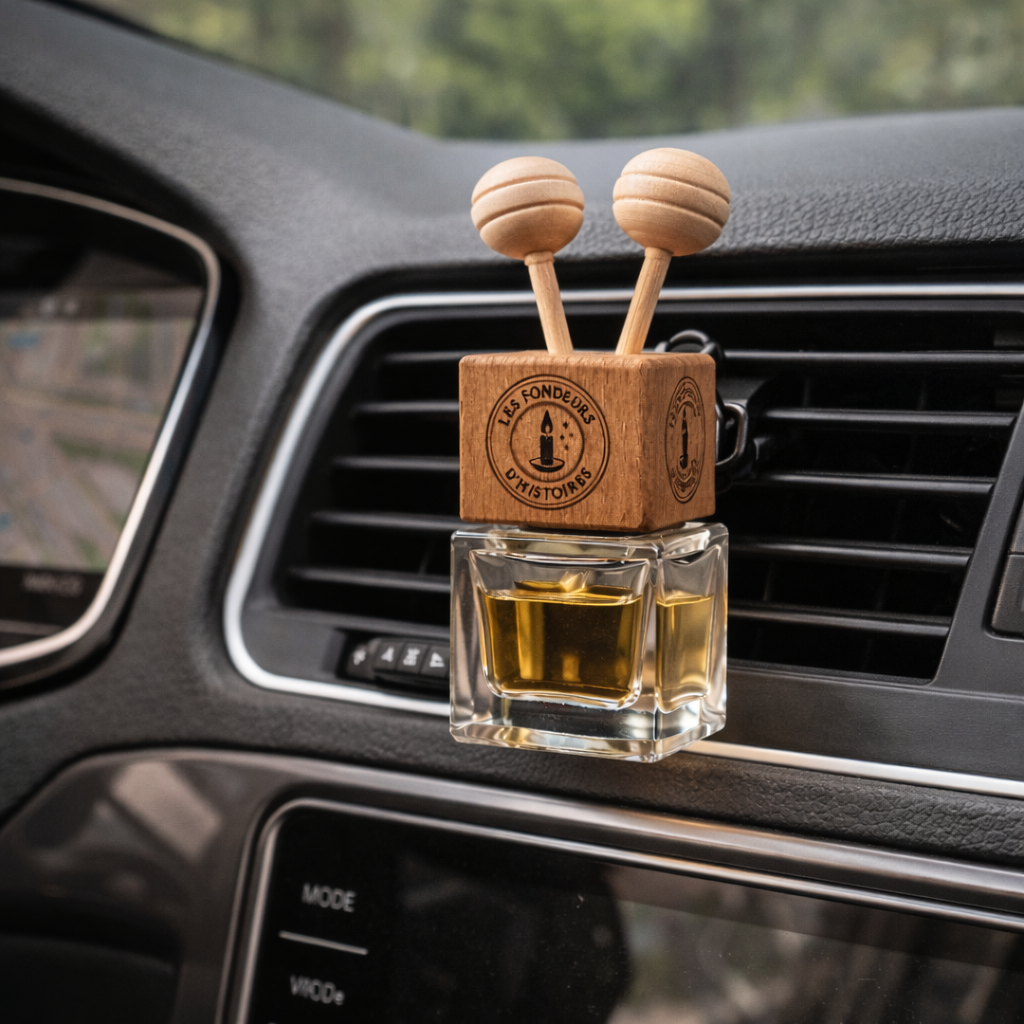 Diffuseur Voiture Clip - Parfum Ventilation – Les Fondeurs d’Histoires