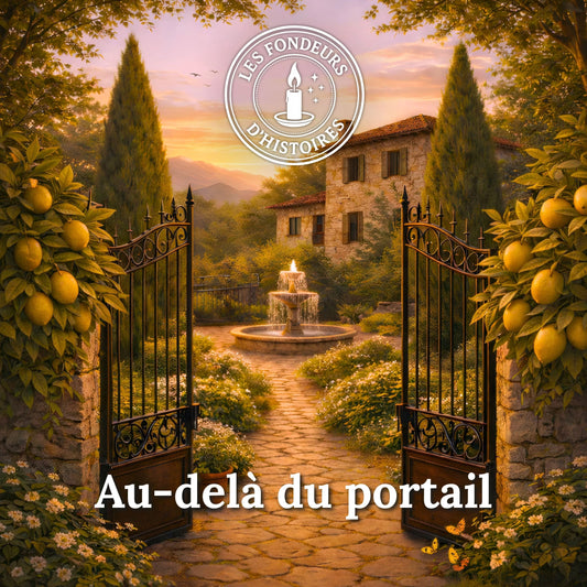 <span style="color:rgb(0,0,0);">Bougie artisanale parfumée -</span> Au-dela_du_portail - Les Fondeurs d'Histoires - <span style="color:rgb(0,0,0);">en cire végétale fabriquée en Bretagne - Les Fondeurs d’Histoires</span>