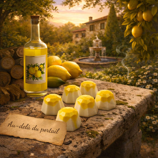 <span style="color:rgb(0,0,0);">Bougie artisanale parfumée -</span> Au-deladuportail - Les Fondeurs d'Histoires - <span style="color:rgb(0,0,0);">en cire végétale fabriquée en Bretagne - Les Fondeurs d’Histoires</span>