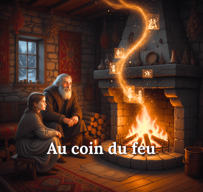 Bougie parfumée Au coin du feu, Les Fondeurs d'Histoires