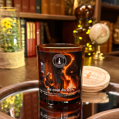 Bougie parfumée Au coin du feu