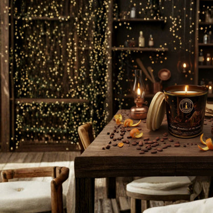 Bougie Conte d’ombre et de zeste