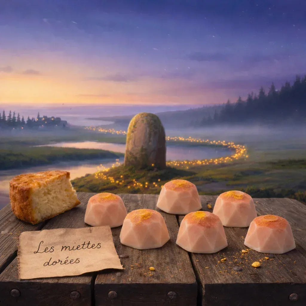 Fondants parfumés Les miettes dorées - Les Fondeurs d'Histoires