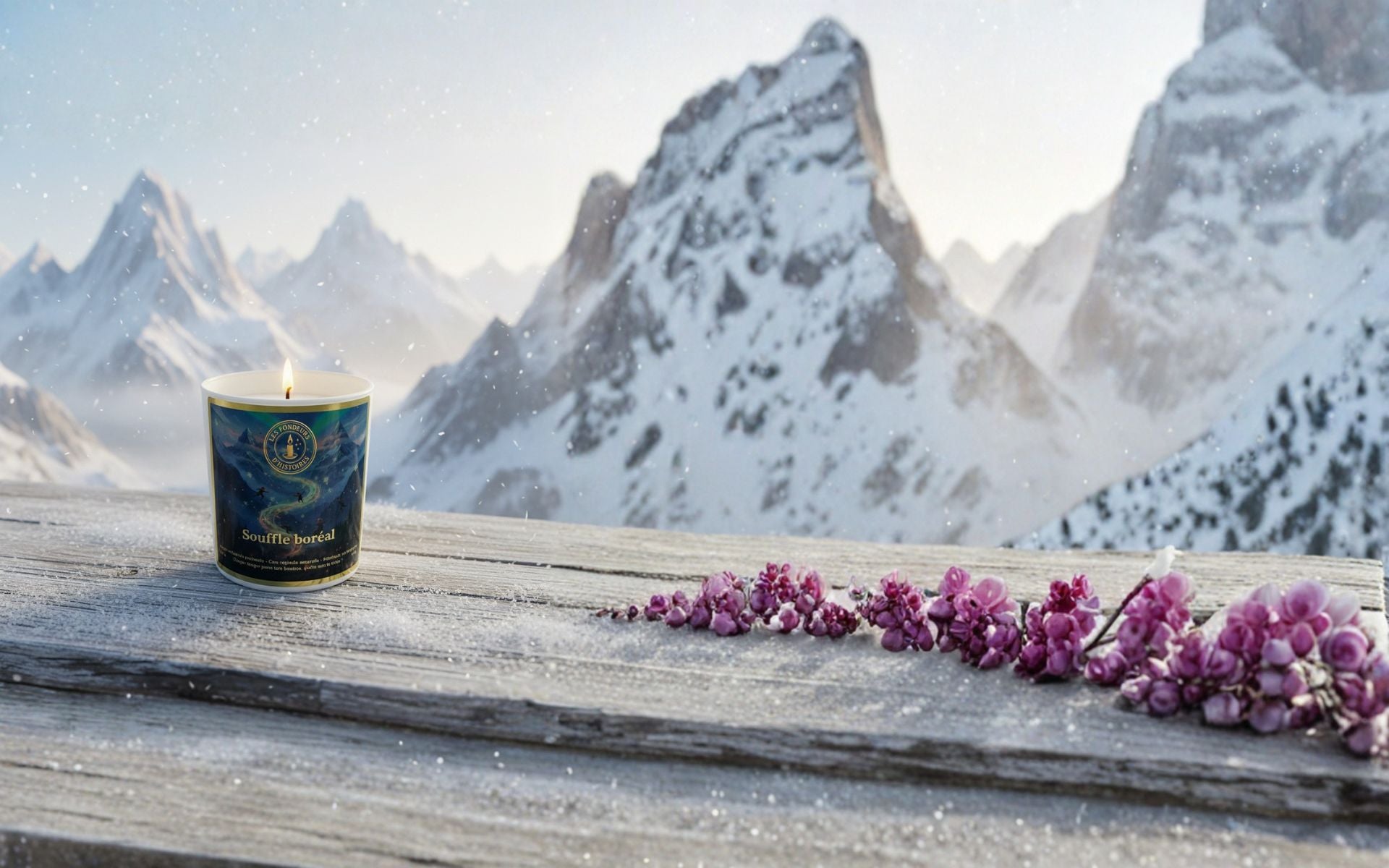 Des parfums gourmands et marins, comme un souvenir de Bretagne à allumer chez soi.