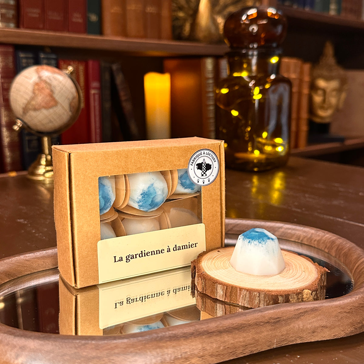 Fondants parfumés La gardienne à damier