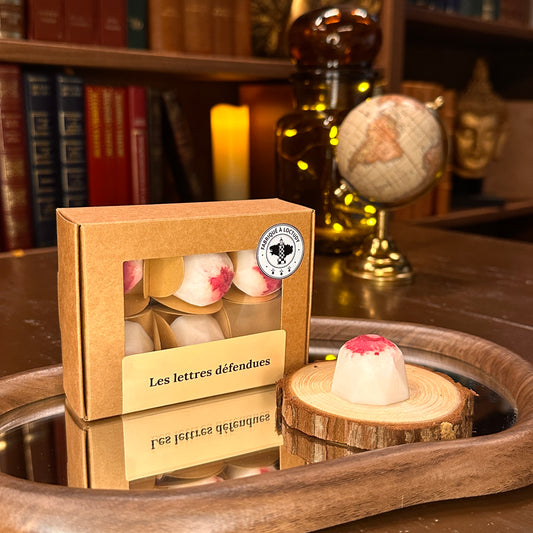 Fondants parfumés Les lettres défendues
