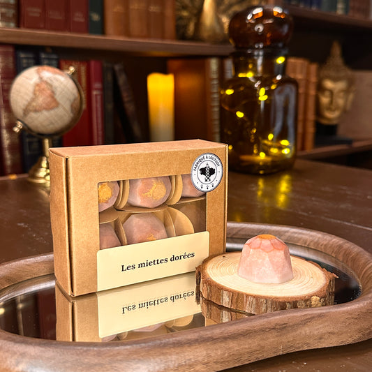 Fondants parfumés Les miettes dorées