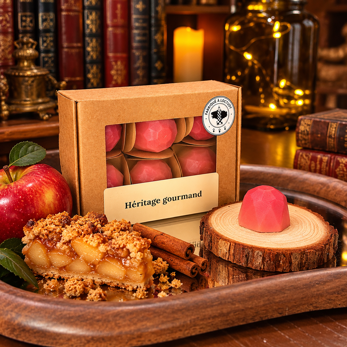 Fondants parfumés Héritage gourmand, Les Fondeurs d'Histoires, coulés à la main à Loctudy