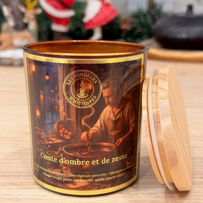 Bougie Conte d’ombre et de zeste