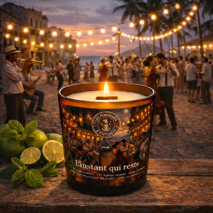 <span style="color:rgb(0,0,0);">Bougie artisanale parfumée -</span> L_instantquirestecopie - Les Fondeurs d'Histoires - <span style="color:rgb(0,0,0);">en cire végétale fabriquée en Bretagne - Les Fondeurs d’Histoires</span>