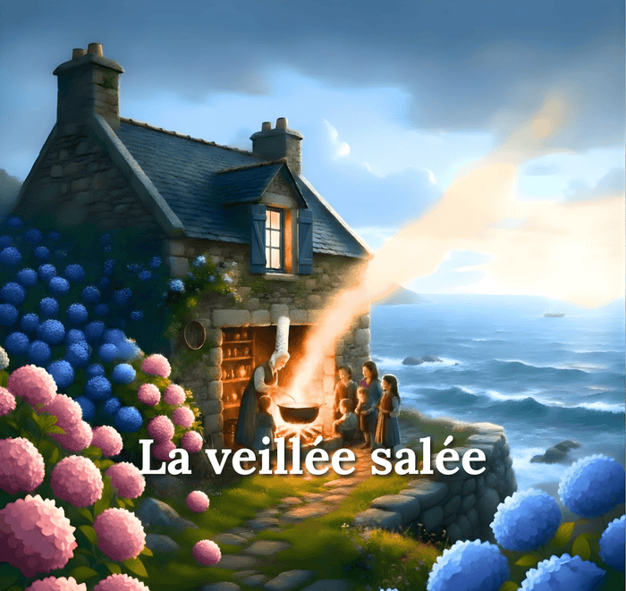 Bougie parfumée La veillée salée, Les Fondeurs d'Histoires