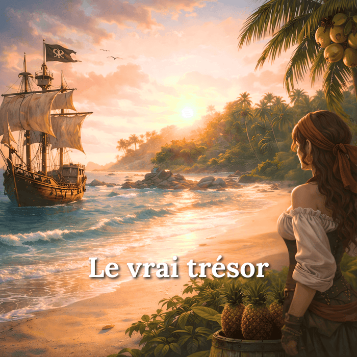 Bougie parfumée Le vrai trésor, Les Fondeurs d'Histoires