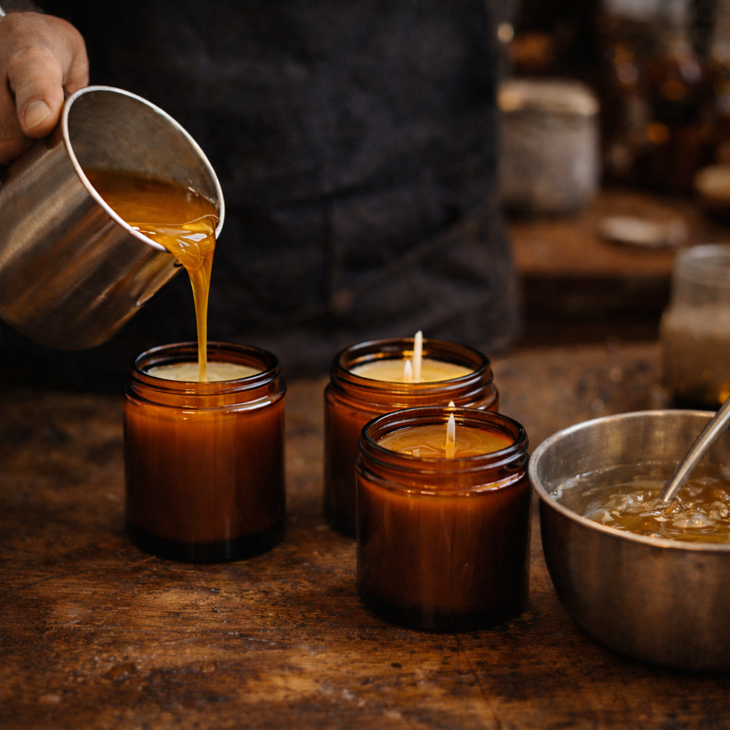 Atelier artisanal de bougies à Loctudy en Bretagne