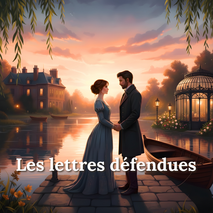 Bougie parfumée artisanale Les lettres défendues, Les Fondeurs d'Histoires