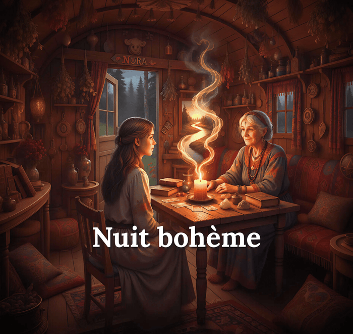 Bougie parfumée Nuit bohème, Les Fondeurs d'Histoires