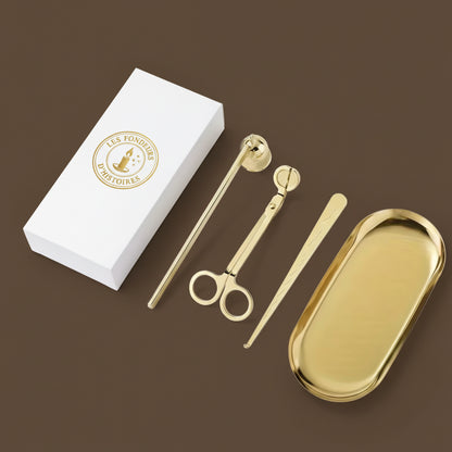 Bougie parfumée en cire végétale, fabrication artisanale française.