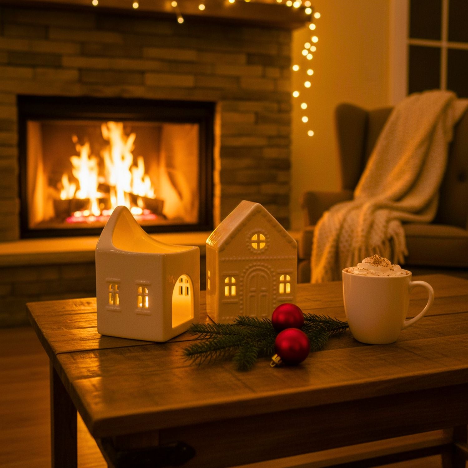 Bougie parfumée artisanale illustrant l’univers magique des Fondeurs d’Histoires.