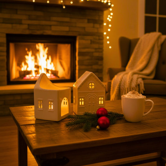 Bougie parfumée artisanale illustrant l’univers magique des Fondeurs d’Histoires.