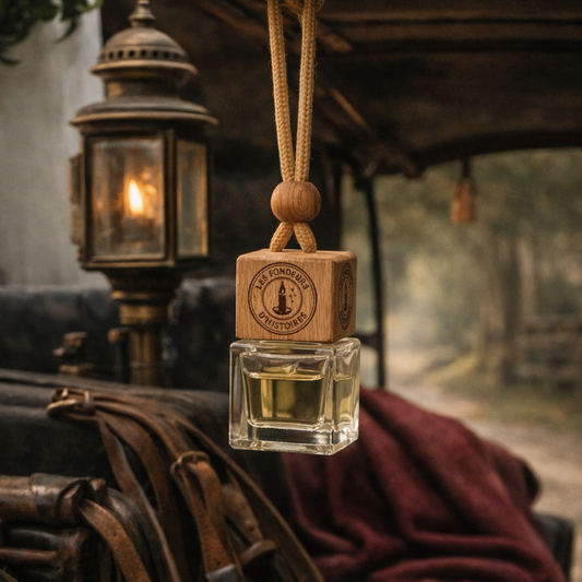 Flacon Nomade suspendu – Parfum pour voiture & petits espaces