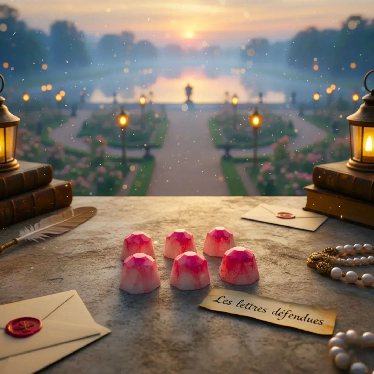 Fondants parfumés Les lettres défendues - Les Fondeurs d'Histoires