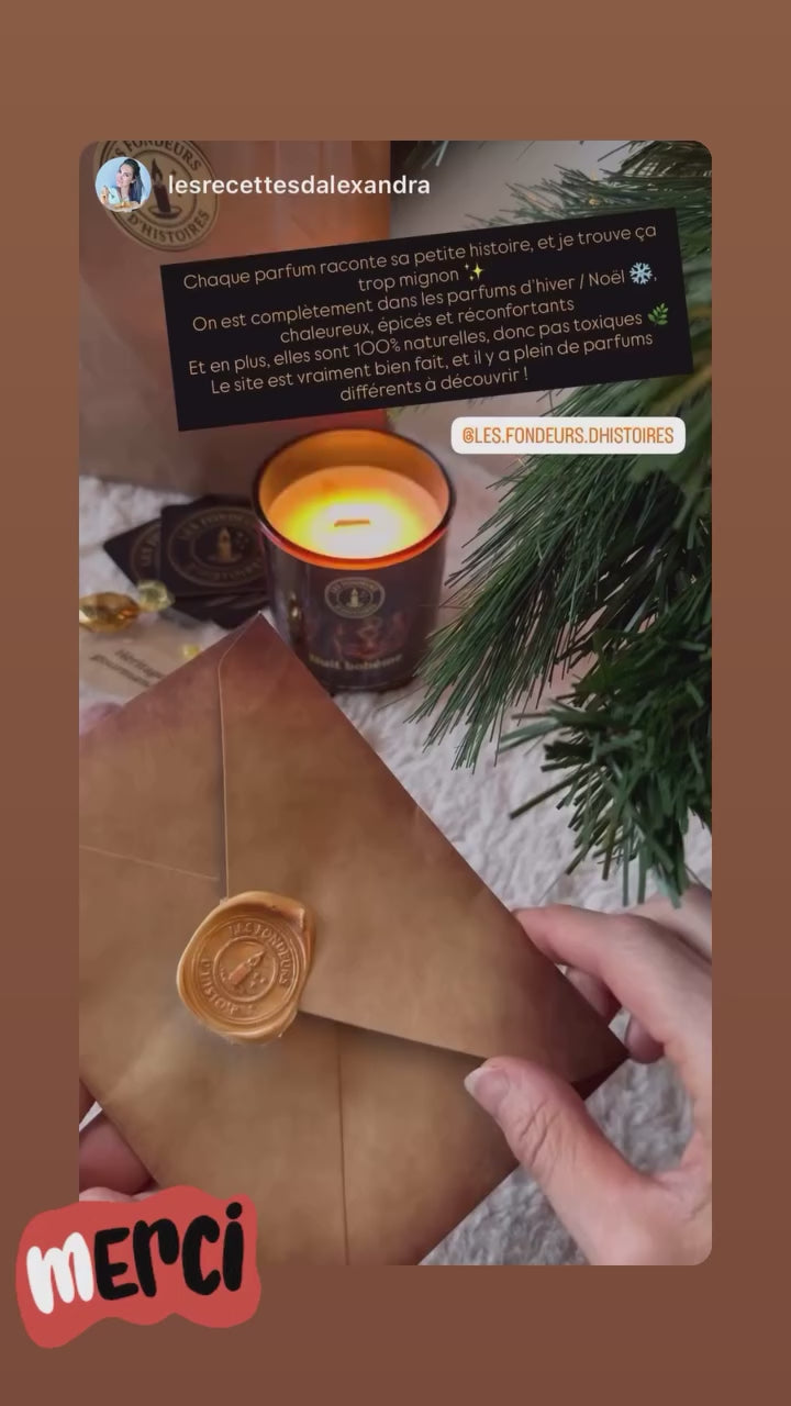 Bougie parfumée Nuit bohème   -