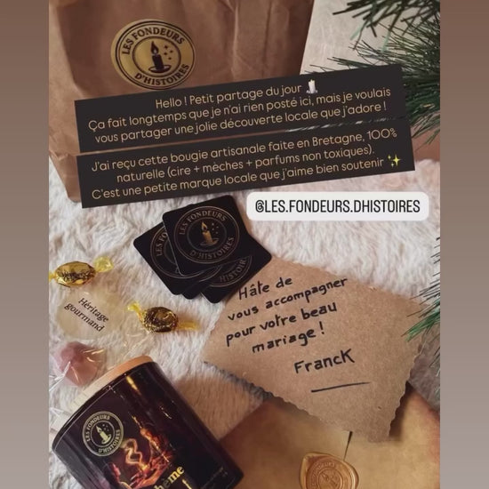 Bougie parfumée Nuit bohème   -