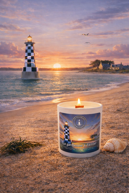 La gardienne à damier - 🎥 Crédit vidéo drone (Les Perdrix) : Emilien Allançon Photographie