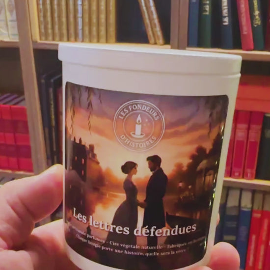 Bougie bretonne storytelling inspirée des contes et légendes de Bretagne