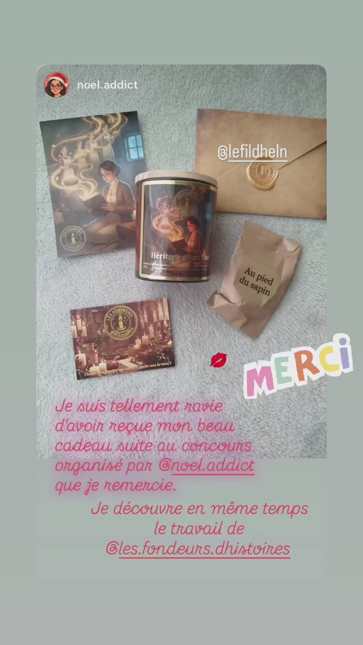 Bougie parfumée Héritage gourmand