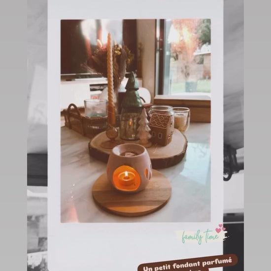 Fondants parfumés Au coin du feu