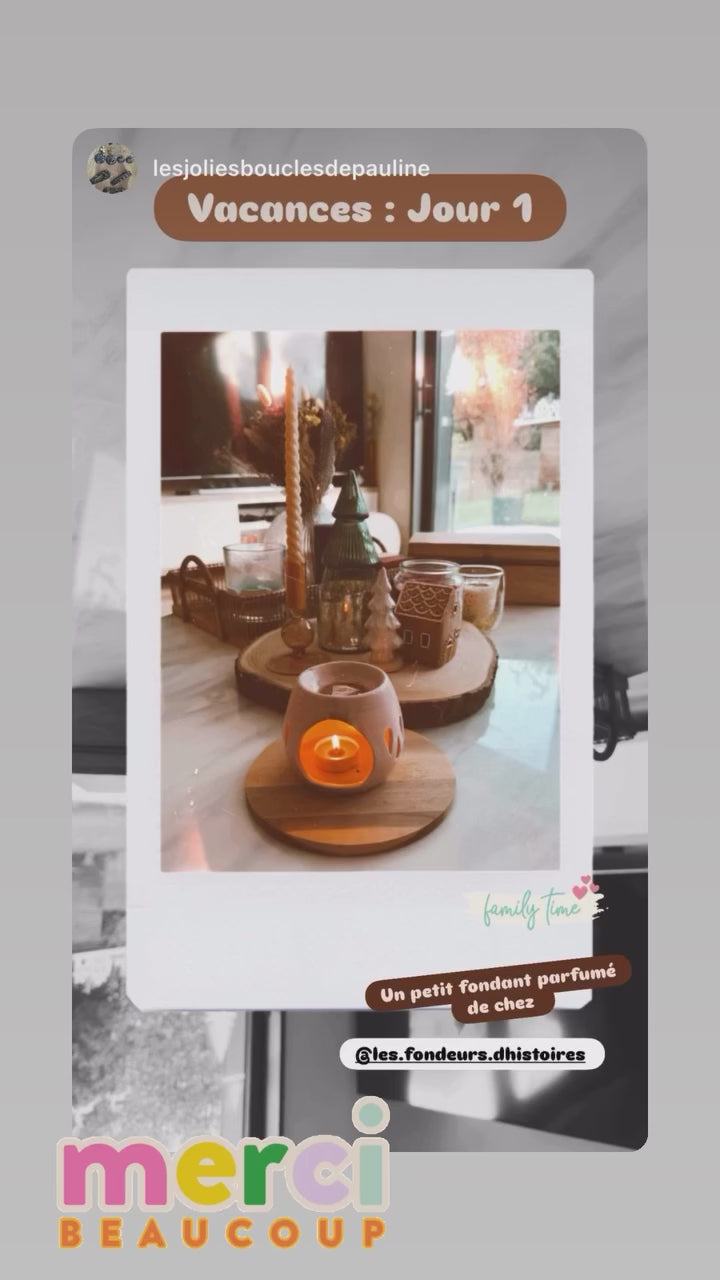 Fondants parfumés Au coin du feu